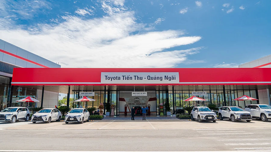 Quảng Ngãi: Đại lí Toyota Tiến Thu Quảng Ngãi
